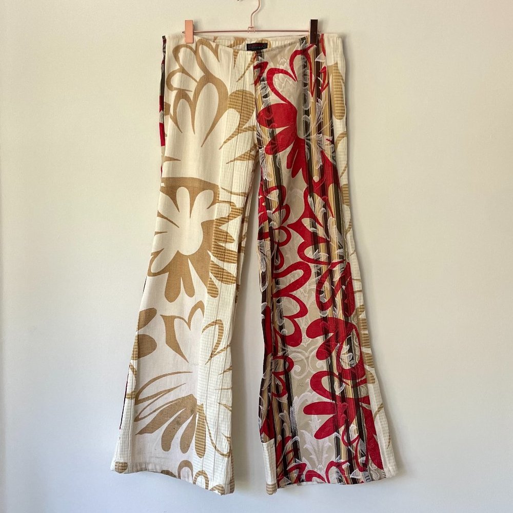 Y2K Vintage Custo Barcelona Wide Leg Low Rise Pants EU 40 / U.S. 6